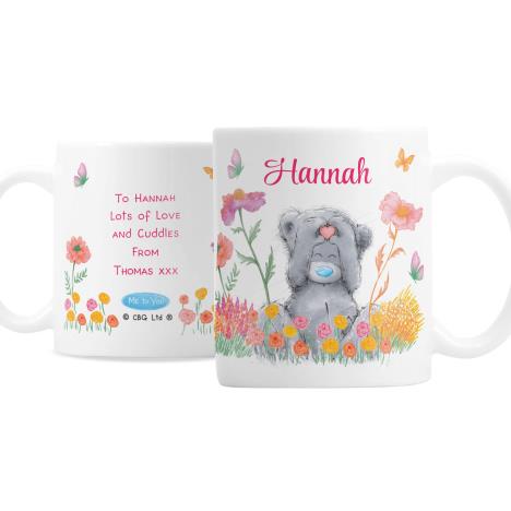 Personalised Me to You Bear Flowery Mug £10.99